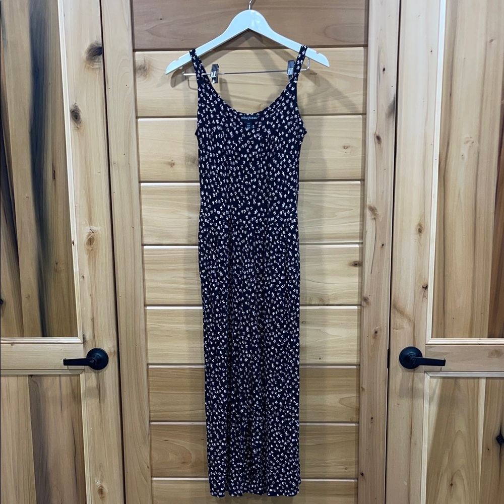 Tribal Black and White Spotted Jumpsuit